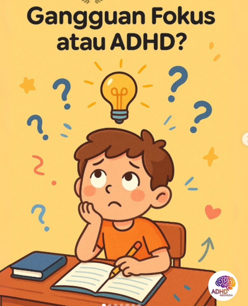 ADHD dan Kesulitan Fokus Anak: Edukasi untuk Keluarga di Kota Semarang