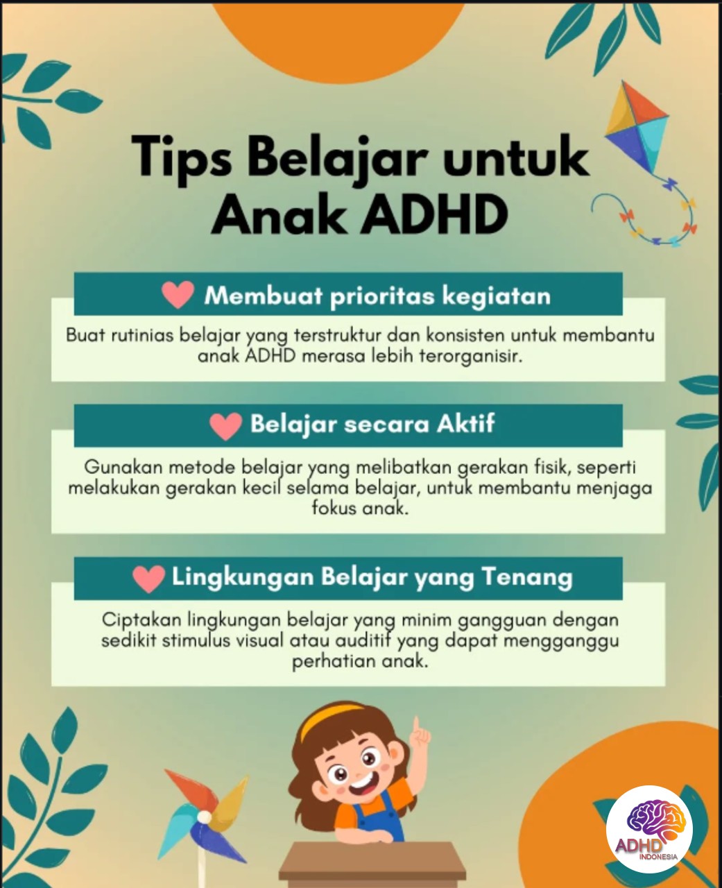 Strategi Belajar yang Cocok untuk Anak ADHD di Kota Semarang